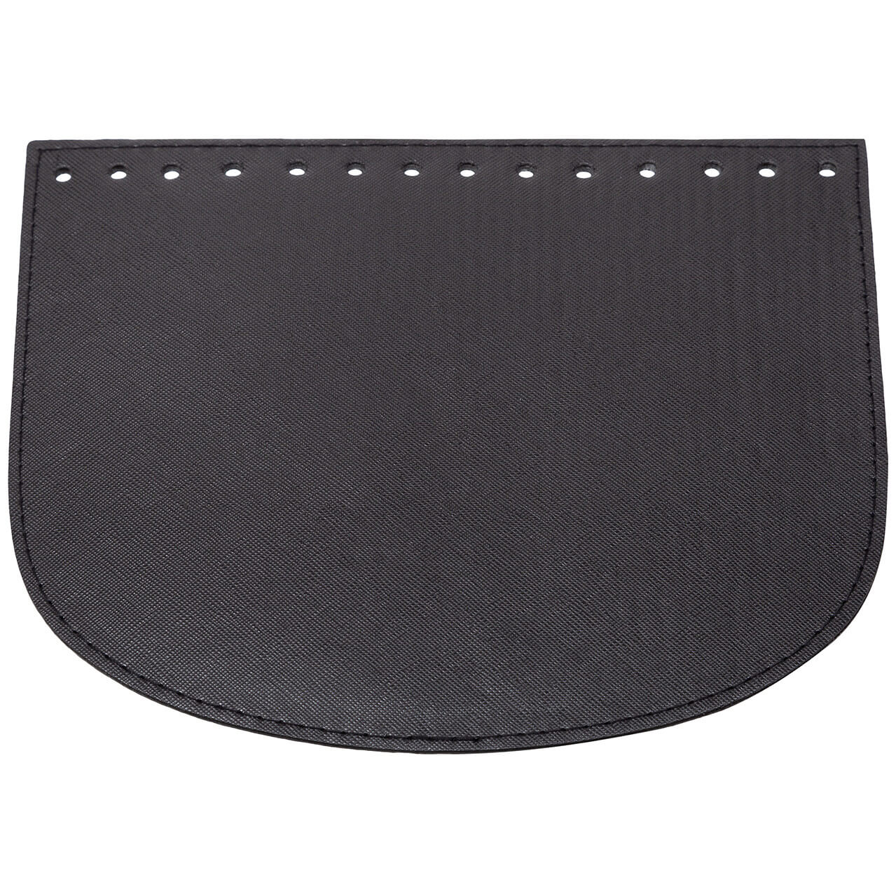 Βαλβίδα οικολογικό δέρμα Μαύρο 22x19cm