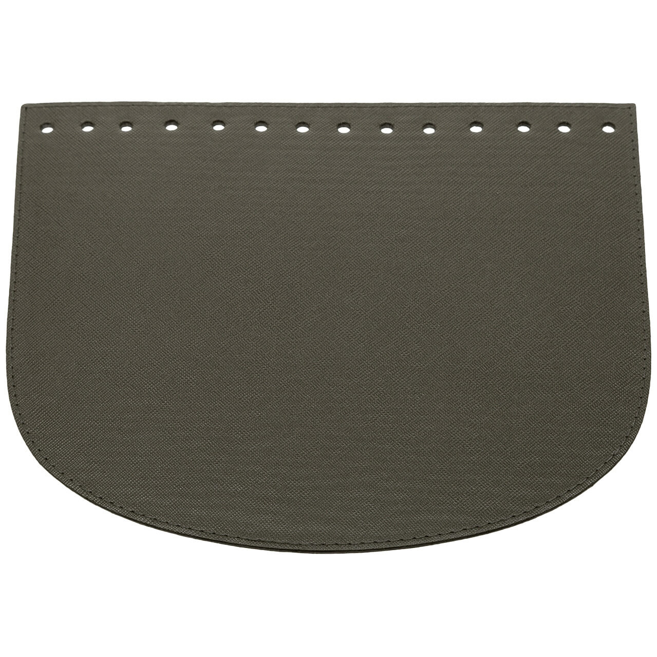 Βαλβίδα οικολογικό δέρμα Χακί 22x19cm